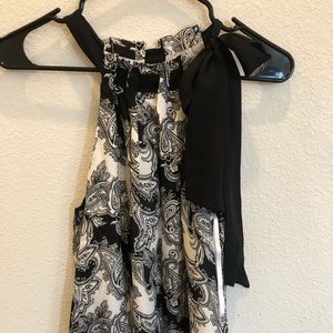 White House Black Market Paisley Blouse